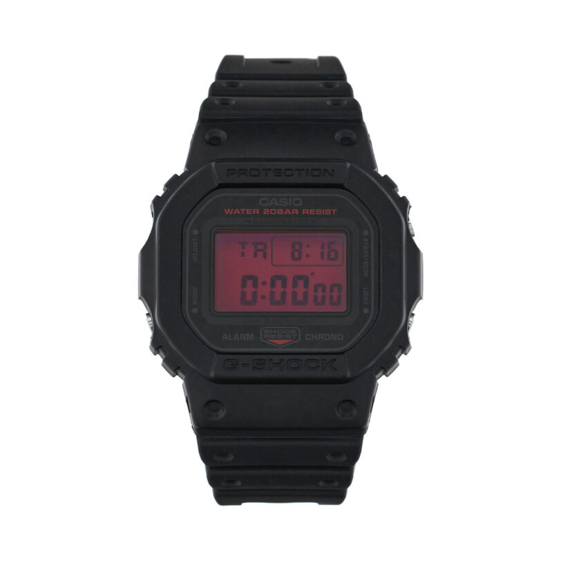 Часовник G-Shock DW-5600BBR-1ER Черен цвят на ниска цена