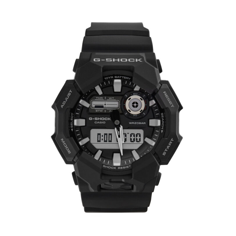 Часовник G-Shock GA-010-1AER Черен цвят на ниска цена