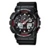 Часовник G-Shock GA-100-1A4ER Черен цвят на ниска цена