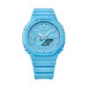 Часовник G-Shock GA-2100-2A2ER Син цвят на ниска цена