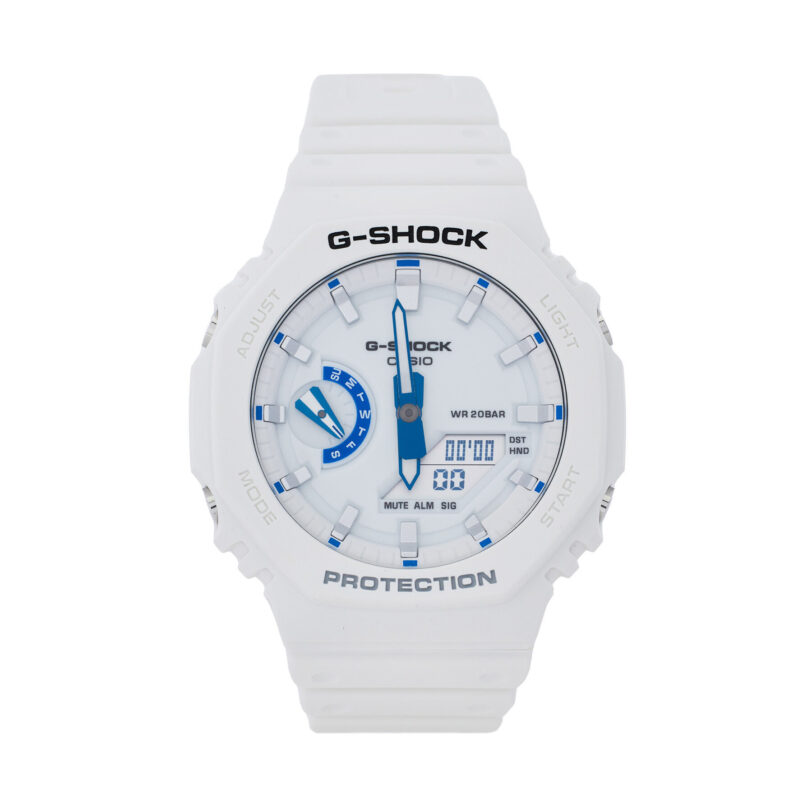 Часовник G-Shock GA-2100HDS-7AER Бял цвят на ниска цена