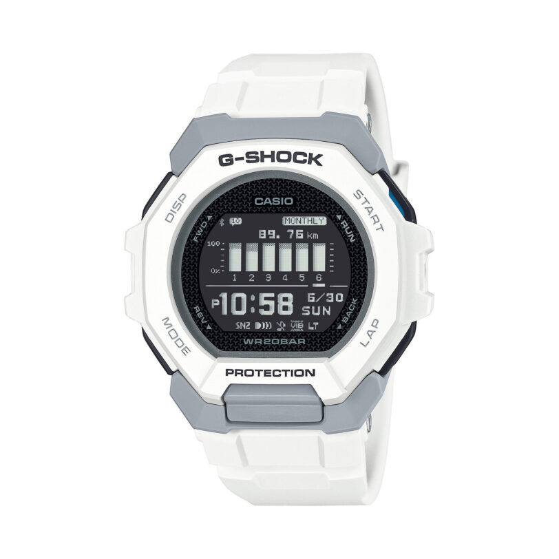 Часовник G-Shock GBD-300-7ER Бял цвят на ниска цена