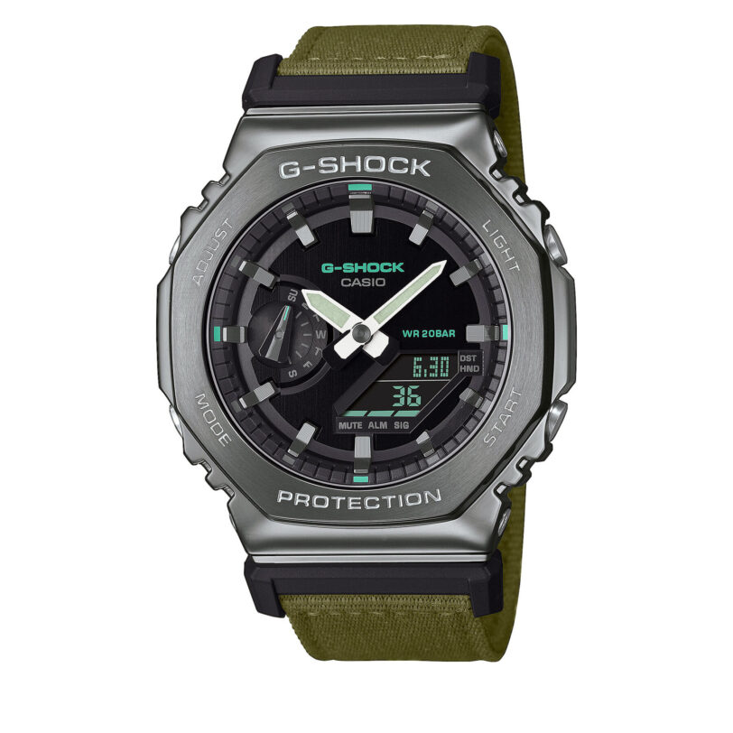 Часовник G-Shock GM-2100CB -3AER Каки цвят на ниска цена