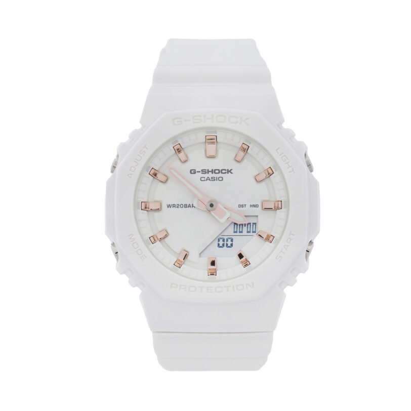 Часовник G-Shock GMA-P2100M-7AER Бял цвят на ниска цена