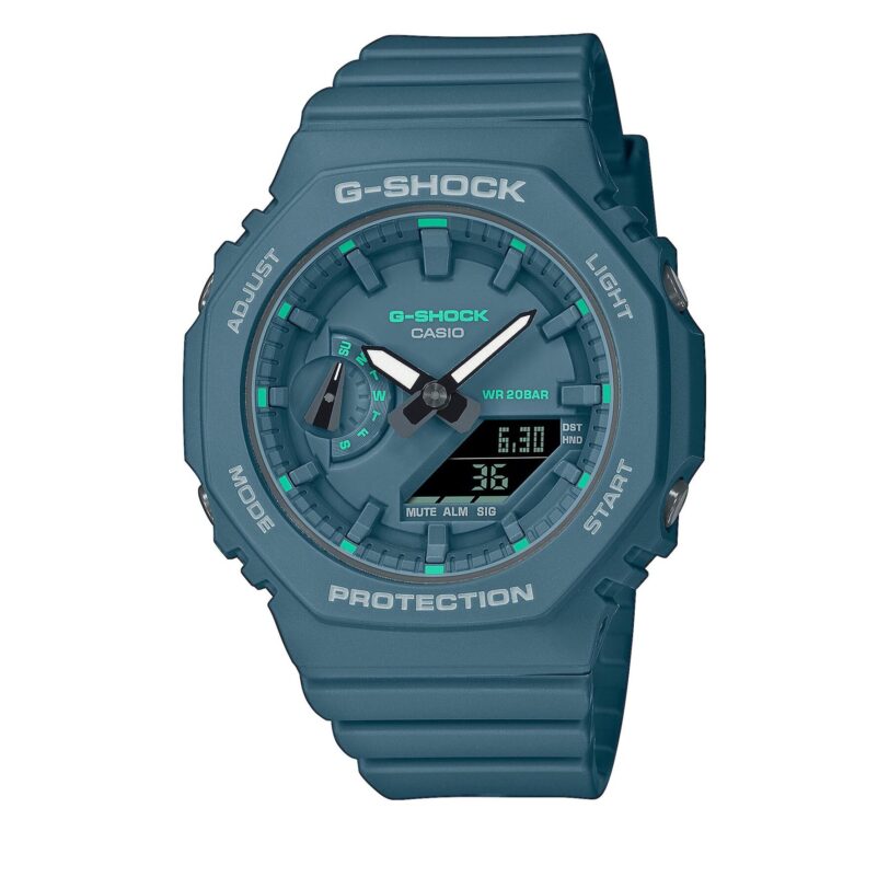 Часовник G-Shock GMA-S2100GA-3AER Син цвят на ниска цена