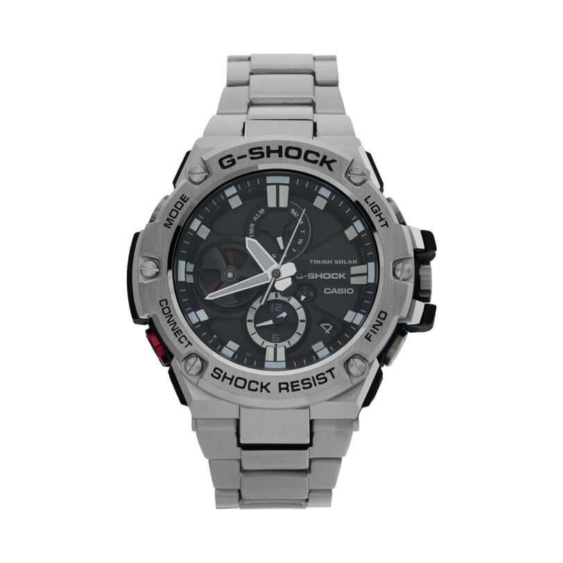 Часовник G-Shock GST-B100D-1AER Сребрист цвят на ниска цена