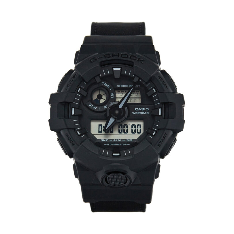 Часовник G-Shock Utility GA-700BCE-1AER Черен цвят на ниска цена