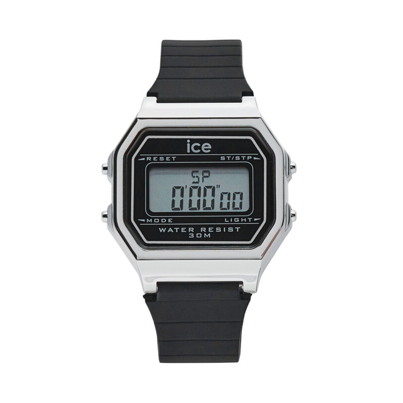 Часовник Ice-Watch Digit Retro 22063 Черен цвят на ниска цена