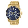 Часовник Invicta Watch Pro Diver IN0073 Златист цвят на ниска цена