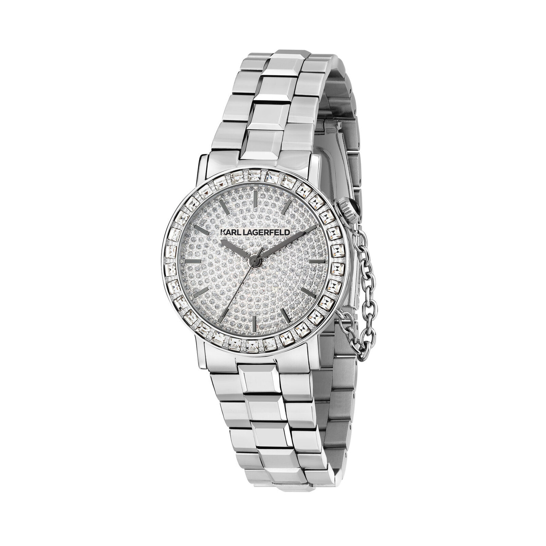 Часовник KARL LAGERFELD R0553100506 Сребрист цвят на ниска цена