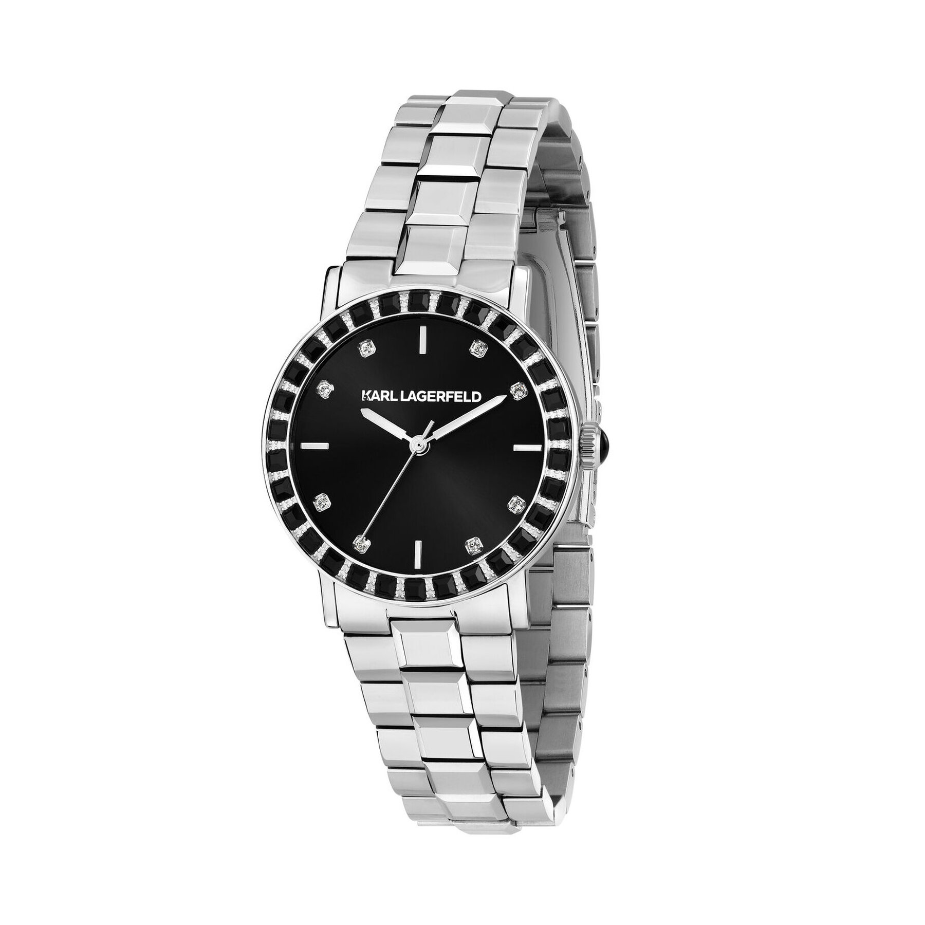 Часовник KARL LAGERFELD R0553100510 Сребрист цвят на ниска цена