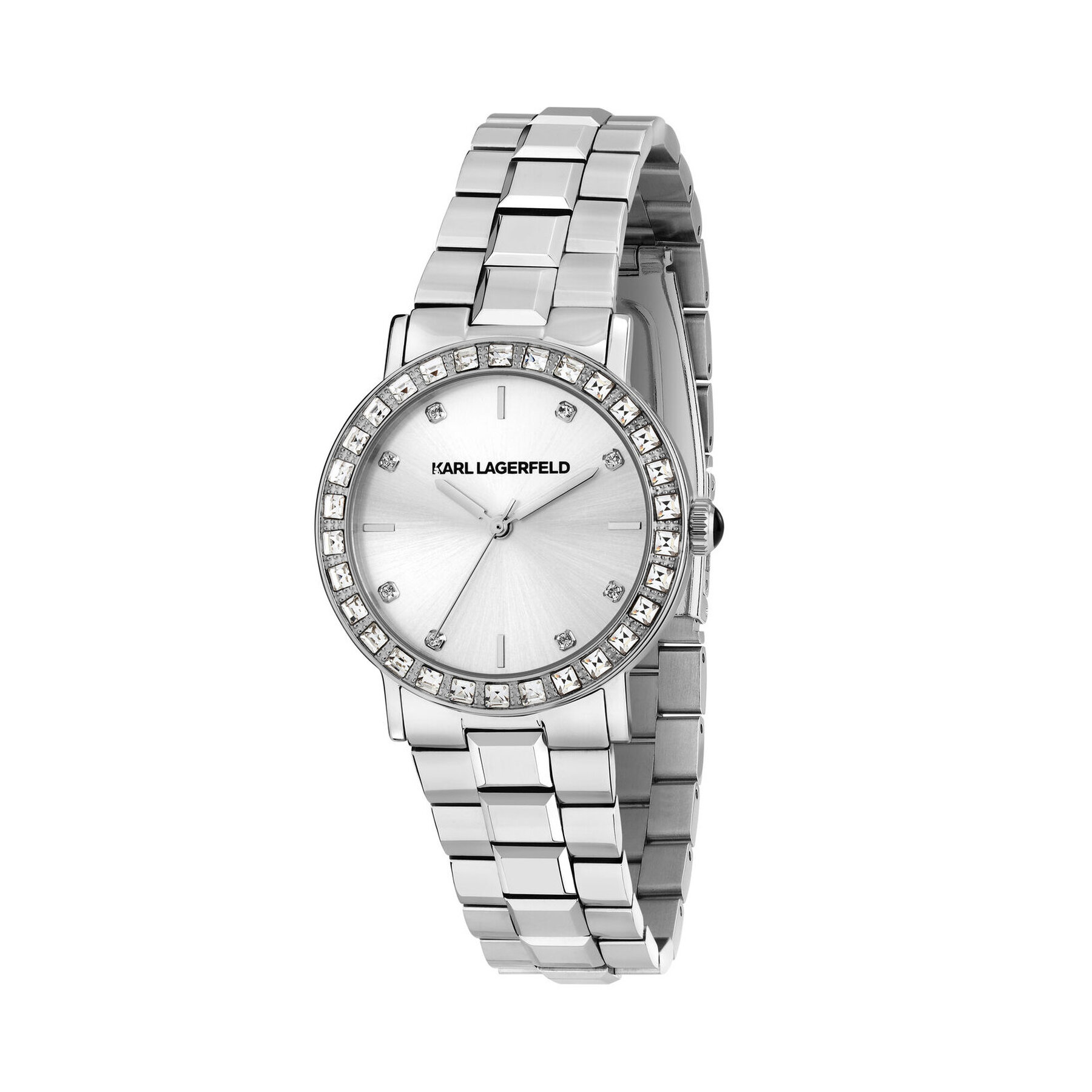 Часовник KARL LAGERFELD R0553100511 Сребрист цвят на ниска цена