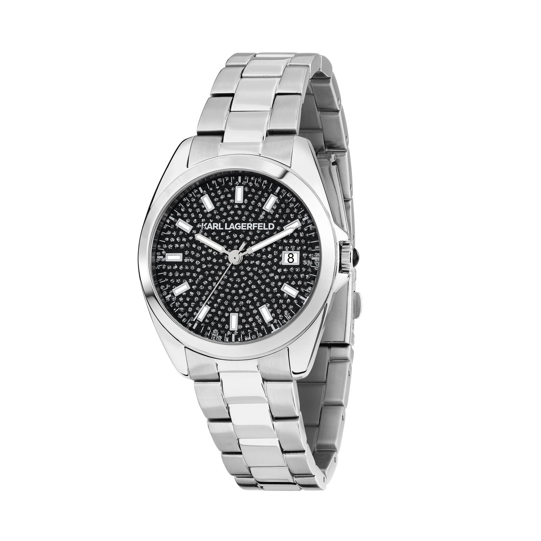 Часовник KARL LAGERFELD R0553101508 Сребрист цвят на ниска цена