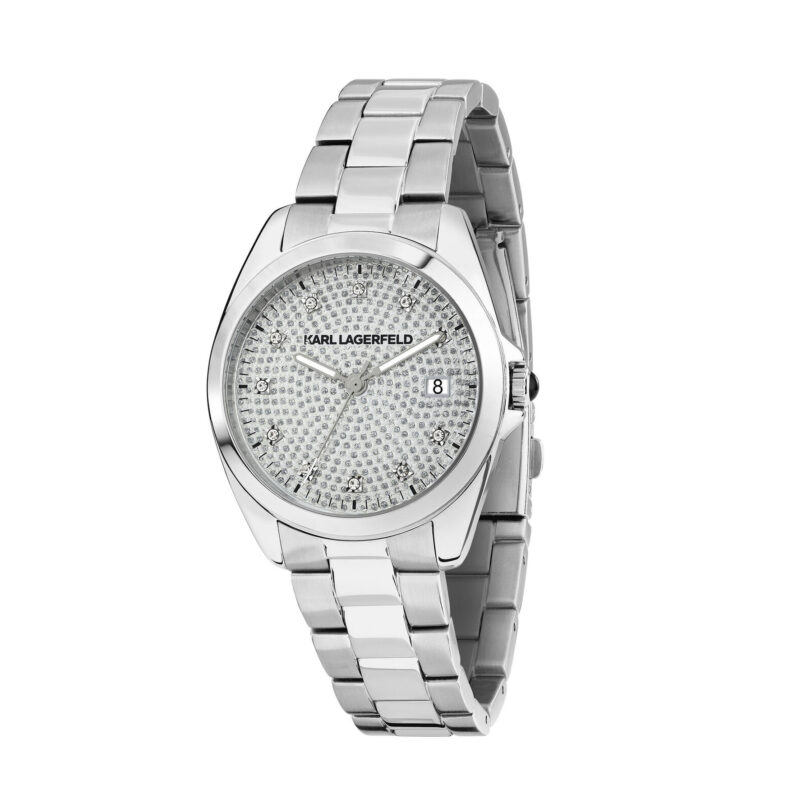 Часовник KARL LAGERFELD R0553101509 Сребрист цвят на ниска цена