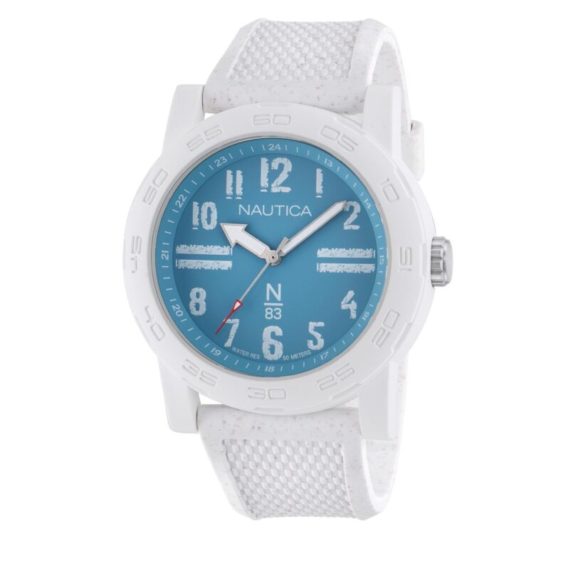Часовник Nautica NAPATS302 Бял цвят на ниска цена