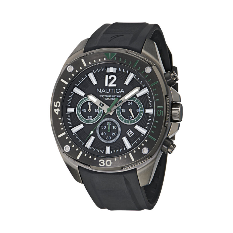 Часовник Nautica Sporty Chronograph NAPBSS502 Сив цвят на ниска цена