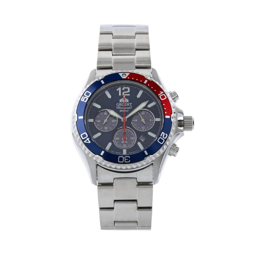 Часовник Orient Mako Solar RA-TX0201L10B Сребрист цвят на ниска цена