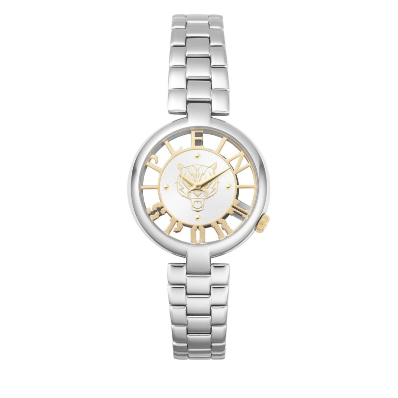 Часовник Plein Sport Tiger Luxe PSMBA0123 Сребрист цвят на ниска цена