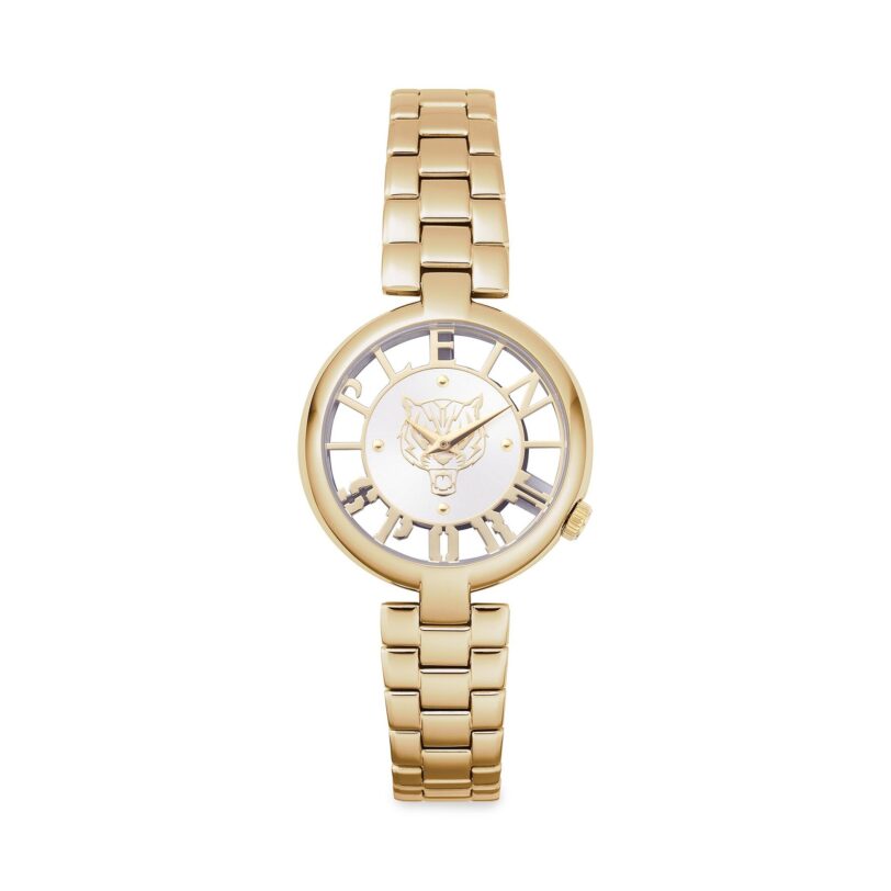 Часовник Plein Sport Tiger Luxe PSMBA0323 Златист цвят на ниска цена