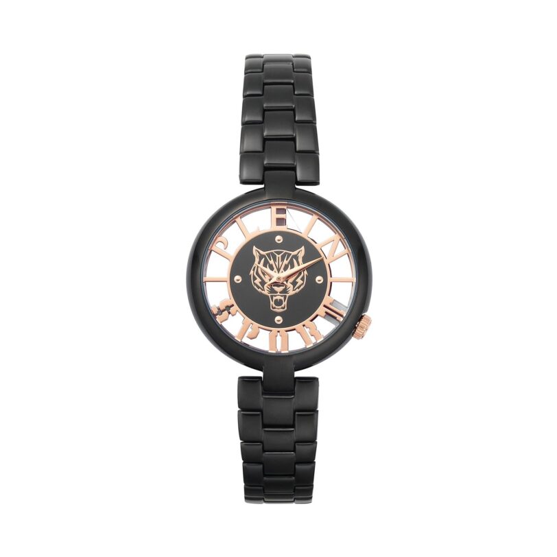 Часовник Plein Sport Tiger Luxe PSMBA0523 Черен цвят на ниска цена