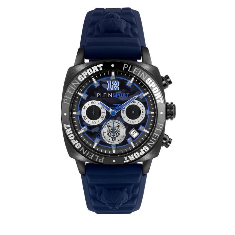 Часовник Plein Sport Wildcat PSGBA0323 Тъмносин цвят на ниска цена