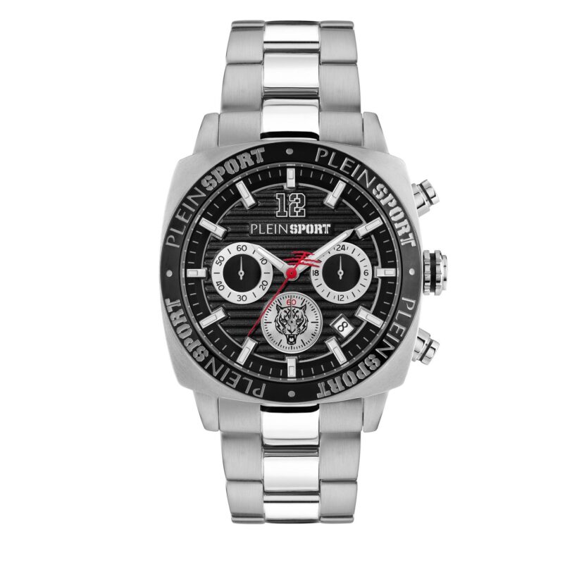 Часовник Plein Sport Wildcat PSGBA1123 Сребрист цвят на ниска цена
