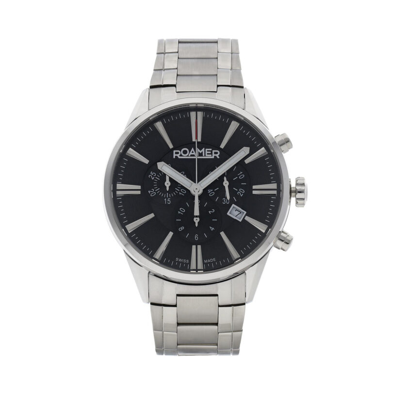 Часовник Roamer Superior Chrono 508837 41 55 50 Сребрист цвят на ниска цена