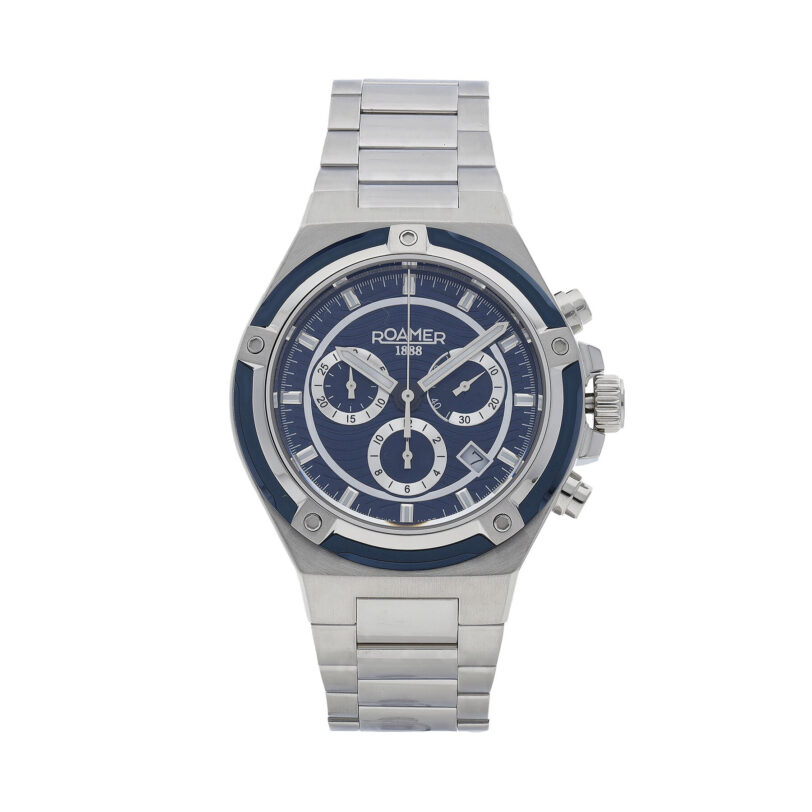 Часовник Roamer Tempomaster Chrono 221837 41 45 20 Сребрист цвят на ниска цена