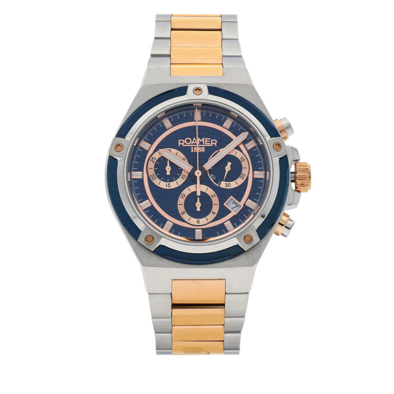Часовник Roamer Tempomaster Chrono 221837 49 45 20 Сребрист цвят на ниска цена