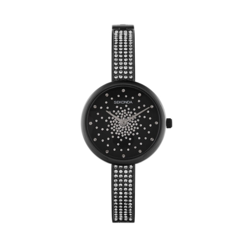 Часовник Sekonda 40632 Черен цвят на ниска цена