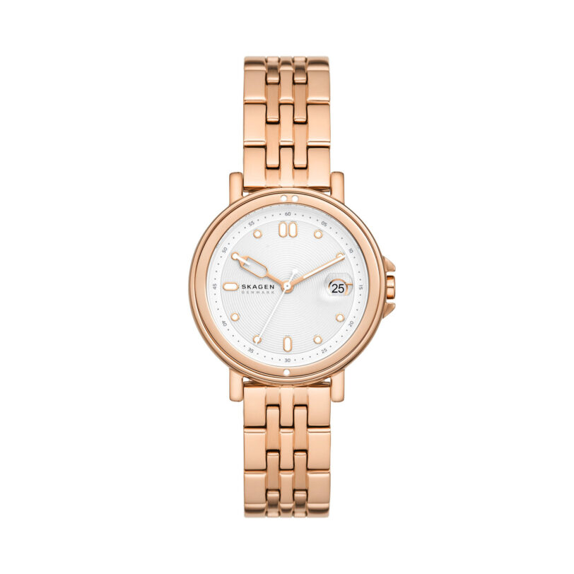 Часовник Skagen Signatur Sport Lille SKW3136 Позлатено с розово злато цвят на ниска цена