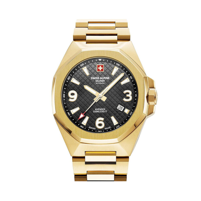 Часовник Swiss Alpine Military 7005.1117 Златист цвят на ниска цена