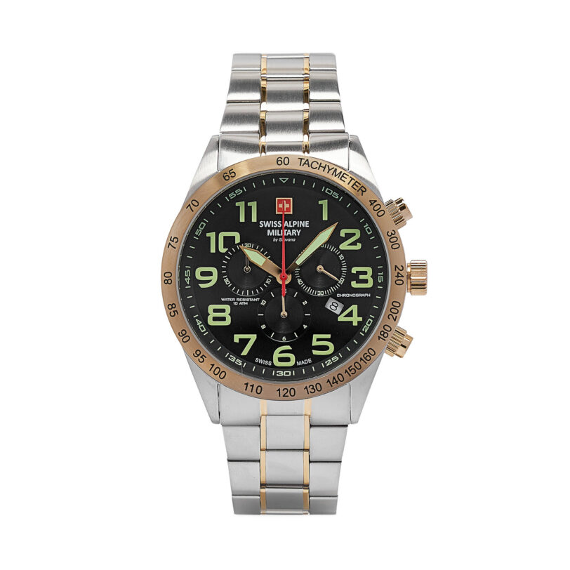 Часовник Swiss Alpine Military 7047.9144 Сребрист цвят на ниска цена