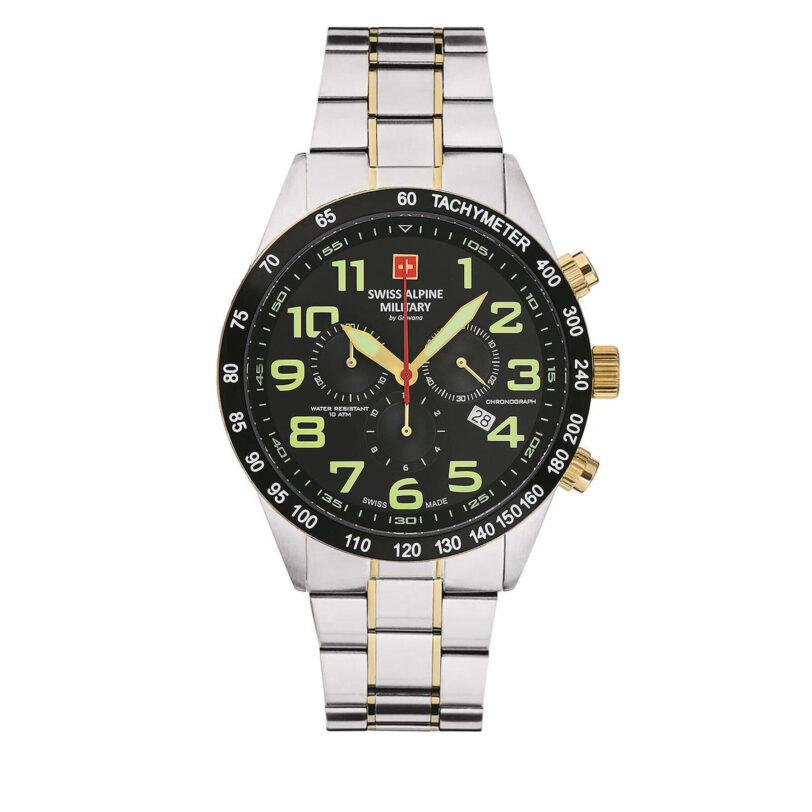 Часовник Swiss Alpine Military 7047.9147 Сребрист цвят на ниска цена