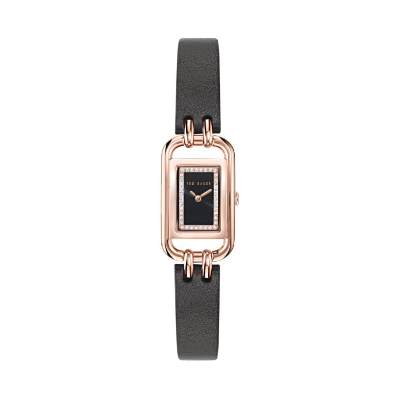 Часовник Ted Baker BKPTTS403 Черен цвят на ниска цена