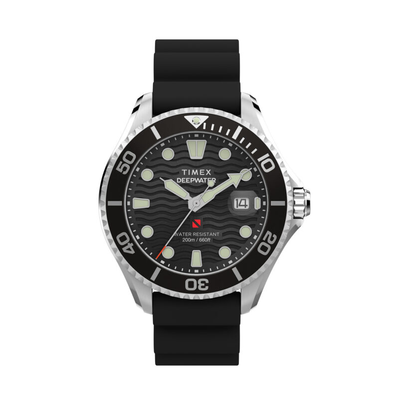 Часовник Timex Deepwater Meridian TW2W81600 Сребрист цвят на ниска цена