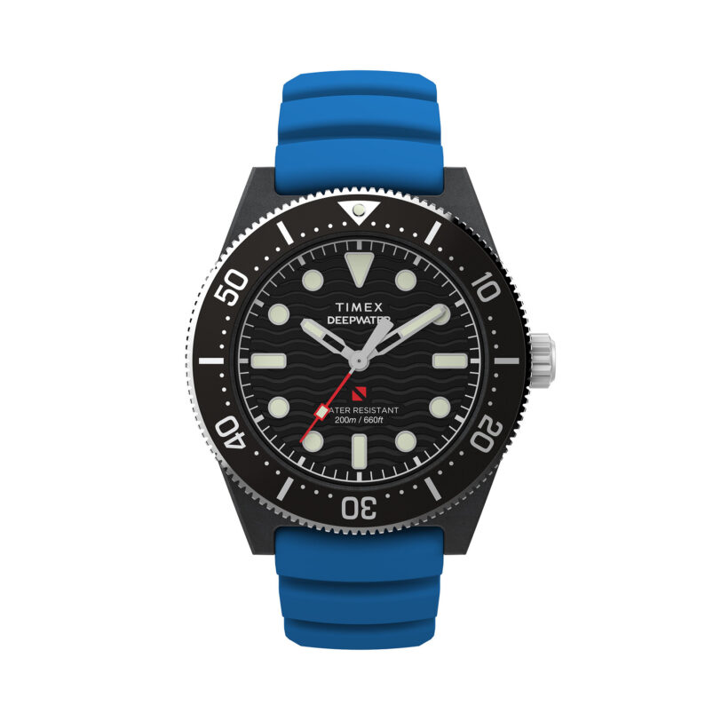 Часовник Timex Deepwater Reef 200 XCF TW2Y02500 Черен цвят на ниска цена