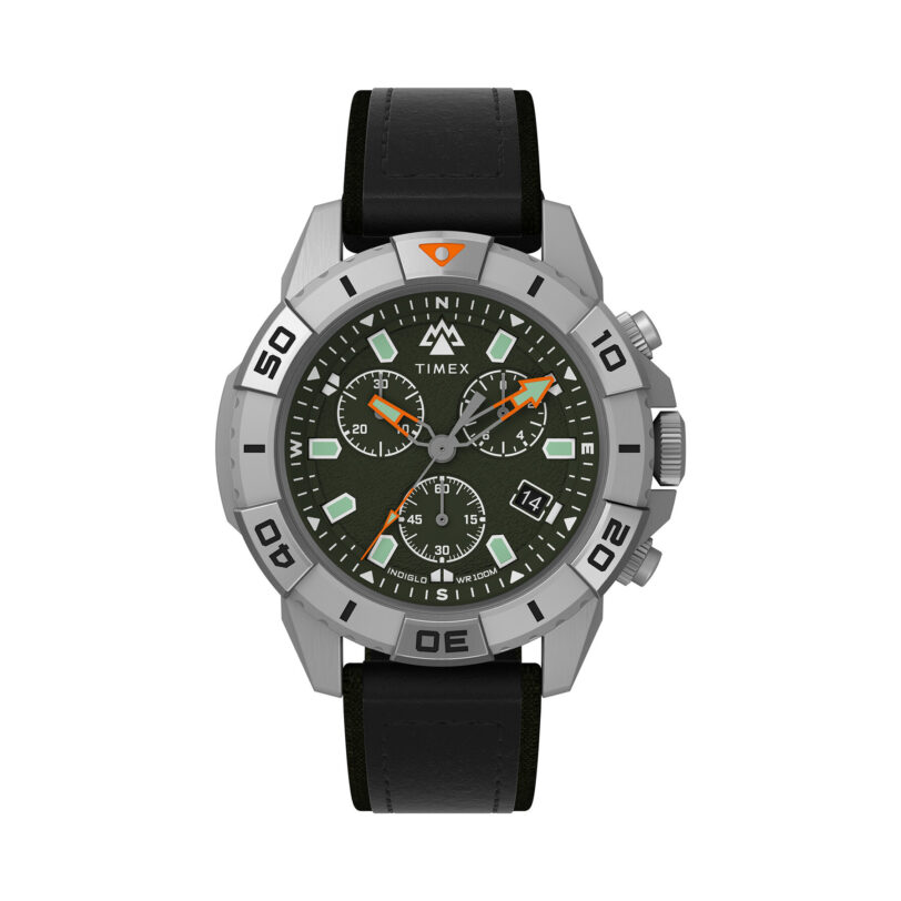 Часовник Timex Expedition Ridge Chronograph TW2W16100 Черен цвят на ниска цена