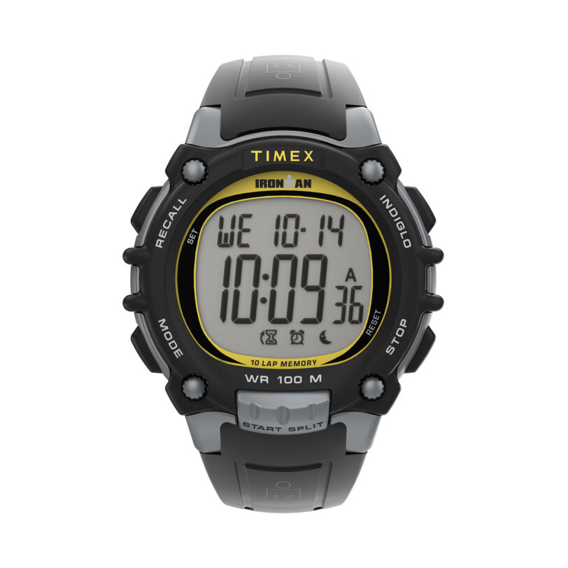 Часовник Timex Ironman Classic TW5M64600 Черен цвят на ниска цена