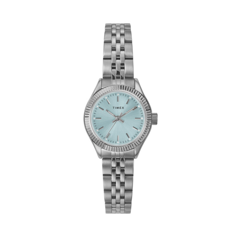 Часовник Timex Legacy Mini TW2W90700 Сребрист цвят на ниска цена