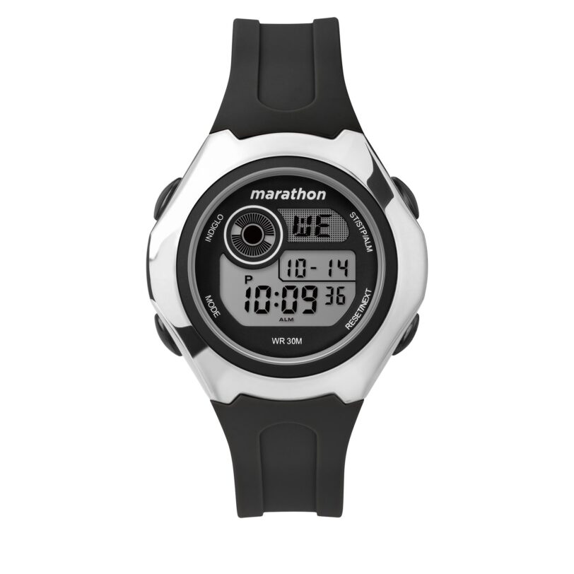 Часовник Timex Marathon TW5M32600 Черен цвят на ниска цена