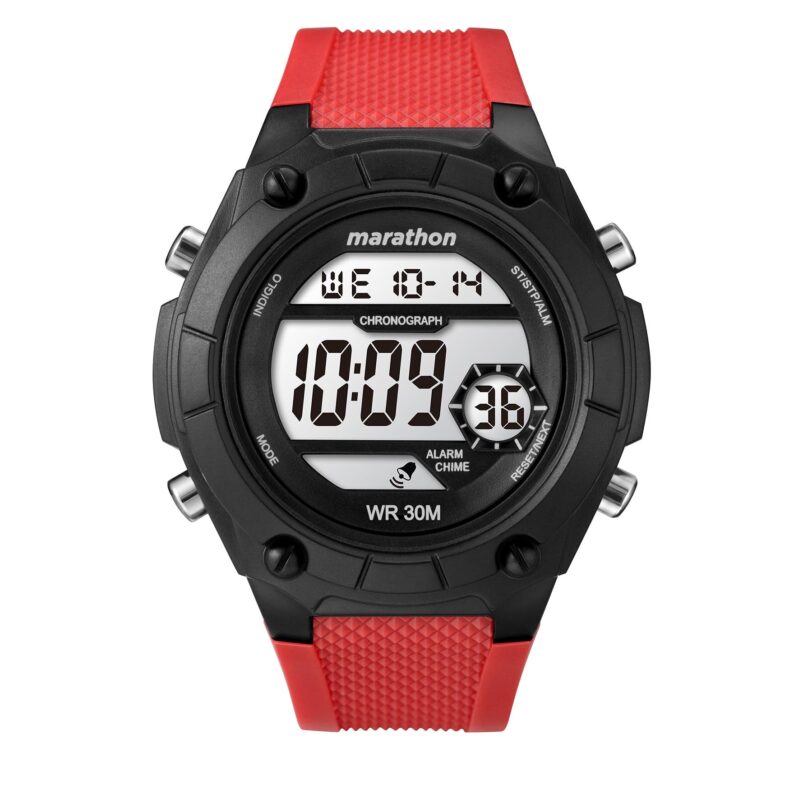 Часовник Timex Marathon TW5M43800 Черен цвят на ниска цена