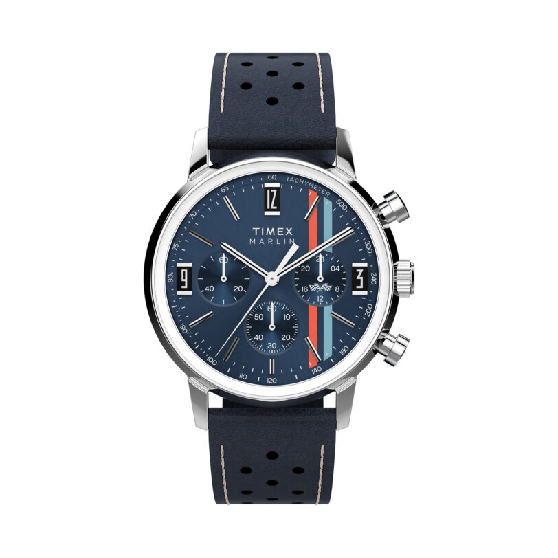 Часовник Timex Marlin® Chronograph TW2W99000 Сребрист цвят на ниска цена