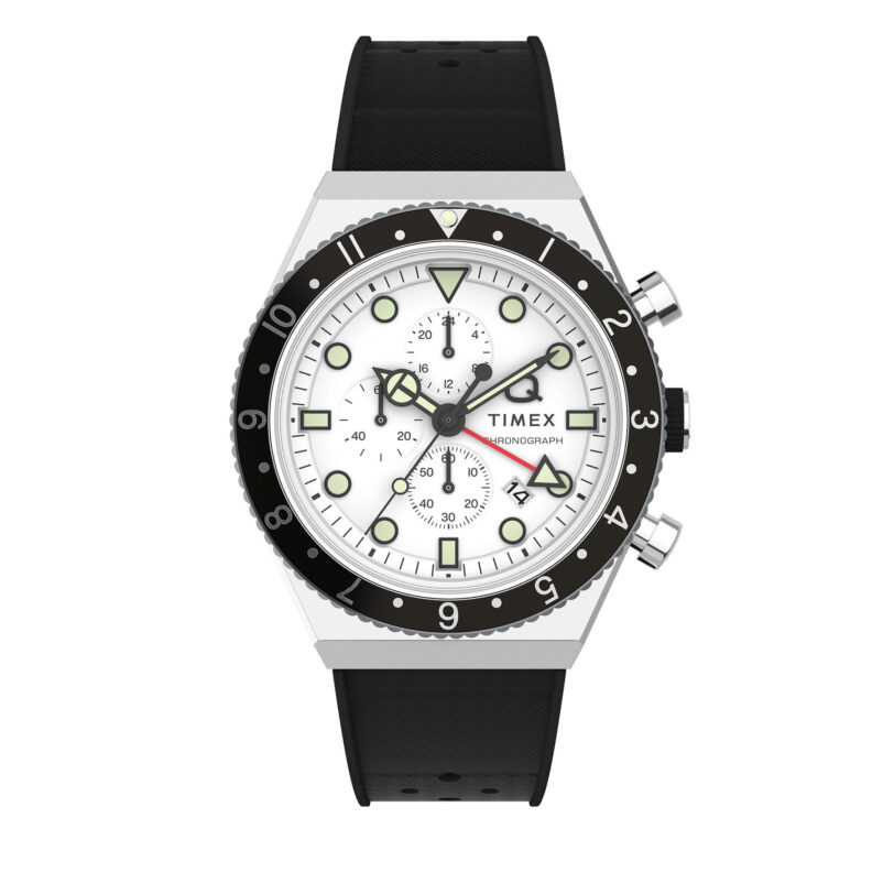 Часовник Timex TW2V70100 Черен цвят на ниска цена
