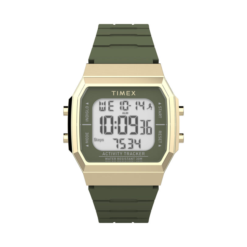 Часовник Timex TW5M60800 Зелен цвят на ниска цена