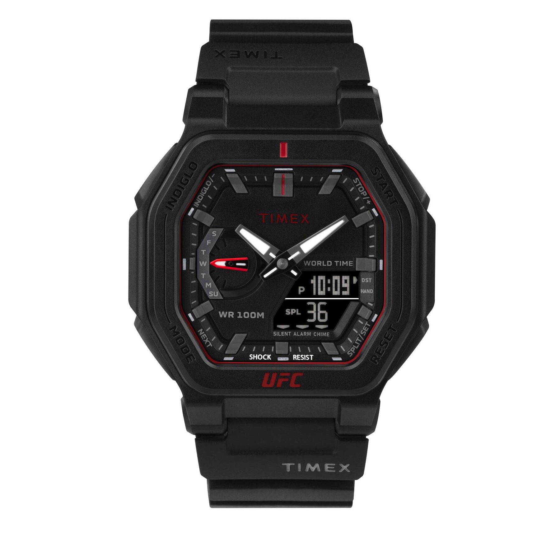 Часовник Timex UFC Colossus TW2V55200 Черен цвят на ниска цена