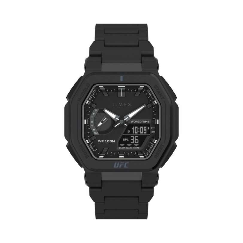 Часовник Timex UFC Colossus TW2V84800 Черен цвят на ниска цена