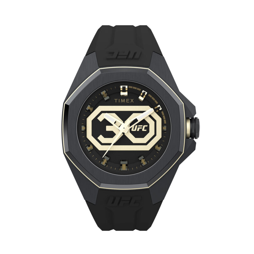 Часовник Timex UFC Pro 30th Anniversary TW2V90200 Черен цвят на ниска цена