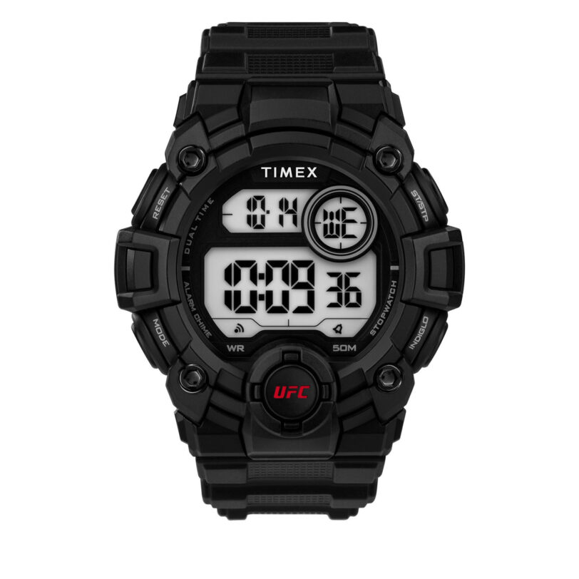 Часовник Timex UFC Rematch TW5M53100 Черен цвят на ниска цена