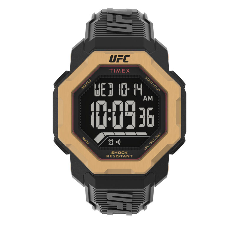 Часовник Timex UFC Strength Knockout TW2V89000 Черен цвят на ниска цена